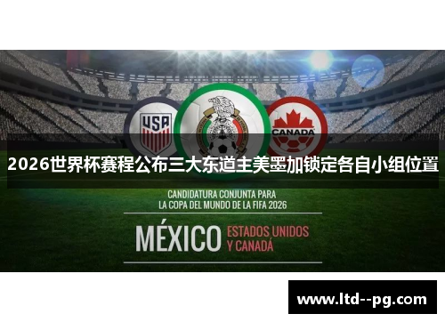 2026世界杯赛程公布三大东道主美墨加锁定各自小组位置 2026世界杯赛程公布三大东道主美墨加锁定各自小组位置